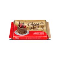 Cobertura Choco Chef Ao Leite Barra 1,01 Kg Jazam