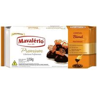 Cobertura Chocolate Premium Blend | Barra 1,01kg Mavalerio