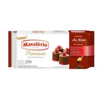 Cobertura Premium Ao Leite Barra 1,01kg Mavalerio