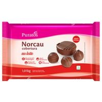 Cobertura Chocolate Norcau ao Leite | Barra 1,01kg Puratos