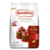 Cobertura Fracionado Premium Ao Leite Gotas 1,01kg Mavalerio