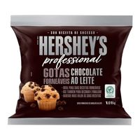 Chocolate Profissional Forneável ao Leite Gotas 1,01kg Hersheys