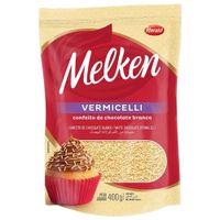 Chocolate Granulado Melken Vermicelli Branco 400g Harald