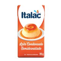 Leite Condensado Semidesnatado Tp 395g Italac