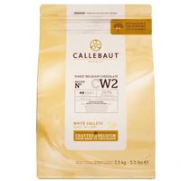 Chocolate Belga White Callets 25,9% 2,5kg Callebaut