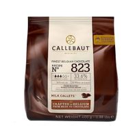 Chocolate Belga 823 Milk 33,6% Callets 400g Callebaut