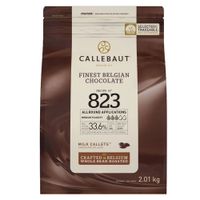 Chocolate Belga 823 Milk Callets 33,6% 2,01kg Callebaut