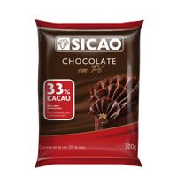 Chocolate em Pó 33% Cacau 300g Sicao