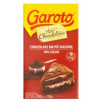 Chocolate Em Po 50% Cacau 200g Garoto