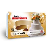 Pasta Americana Tradicional Branca 2kg - Arcolor