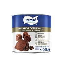 Recheio Chocolate Belga Lata 1,01kg Itambe