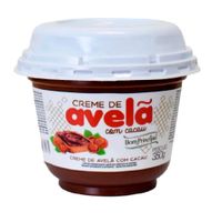 Creme De Avela Com Cacau 350g Bom Principio