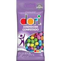 Amendoim Confeitado Colorido 70g - Dori