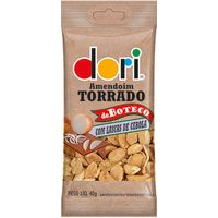 Amendoim Torrado Boteco com Lascas de Alho 40g - Dori