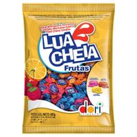 Bala Lua Cheia Frutas 600g Dori