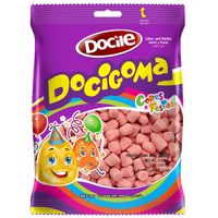 Bala Docigoma Mini Sino Rosa 500g Docile