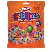 Bala Gelatines Cobras Citricas 250g Docile
