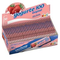 Pirulito Yogurte 100 Mastigavel Morango 560g Dori