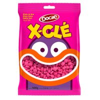 Chiclete Xcle Tuttti Frutti Rosa 500g Docile