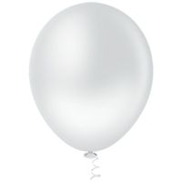 Balao Liso Redondo N05 Branco 50un Pic Pic