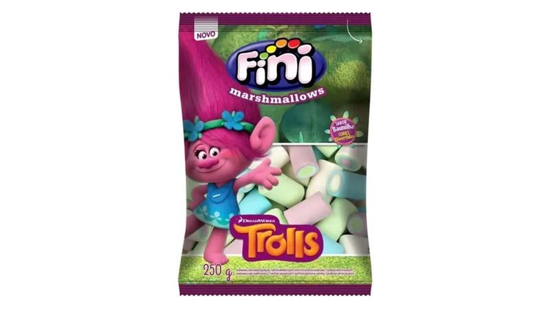 Marshmallows Trolls 250g Fini - Colibri Festas