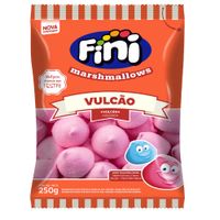 Marshmallows Vulcao Rosa 250g Fini