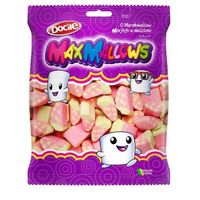 Marshmallow Morango Doce 250g Docile