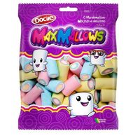 Marshmallow Tubo Color Baunilha 250g - Docile