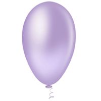 Balao Liso Pera N07 Lilas 50un Pic Pic