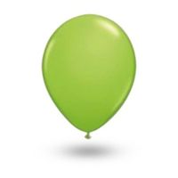 Balao Liso Redondo N09 Verde Limao 50un Pic Pic