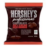 Chocolate 40% Cacau Meio Amargo Moeda 1,01kg Hersheys