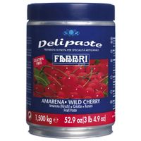 Delipaste Sabor Amarena Cereja Silvestre 1,5kg Fabbri