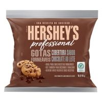 Cobertura Profissional Forneável Ao Leite Gotas 1,01kg Hersheys