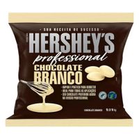 Chocolate Profissional Branco Moeda 1,01kg Hersheys