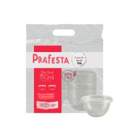 Pote Bowl Com Tampa 20un 250ml Prafesta