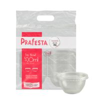 Pote Bowl Com Tampa 20un 500ml Prafesta