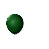 Balão Liso Redondo Gf9 Verde Escuro 50un Pic Pic