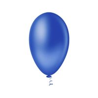 Balão Liso Pera N07 Azul Safira 50un Pic Pic
