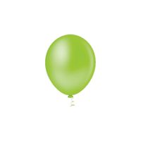 Balão Liso Redondo N08 Verde Limão 50un Pic Pic