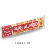 Papel Aluminio 45cm X 4m Thermoprat