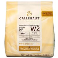 Chocolate Belga White W2 Callets 28% 400g Callebaut