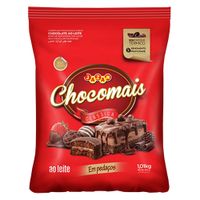 Chocolate Chocomais Em Pedaco Ao Leite 1,01kg Jazam