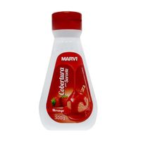 Cobertura Para Sorvete Morango 300g Marvi