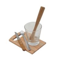 Kit Para Caipirinha Lyon Com 5 Pecas Brinox