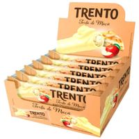 Wafer Recheado Trento Torta De Maçã Display 16x32g Peccin