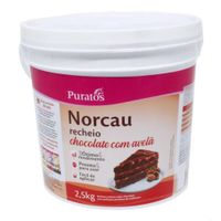 Recheio De Chocolate Com Avelã Norcau 2,5kg Puratos