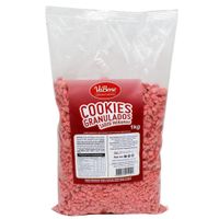 Cookies Granulados Sabor Morango 1kg Vabene