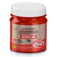 Corante Para Chocolate Vermelho 12g Mix