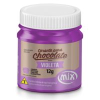 Corante Para Chocolate Violeta 12g Mix