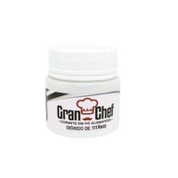 Corante Dióxido De Titânio Em Pó Branco 15g Granchef